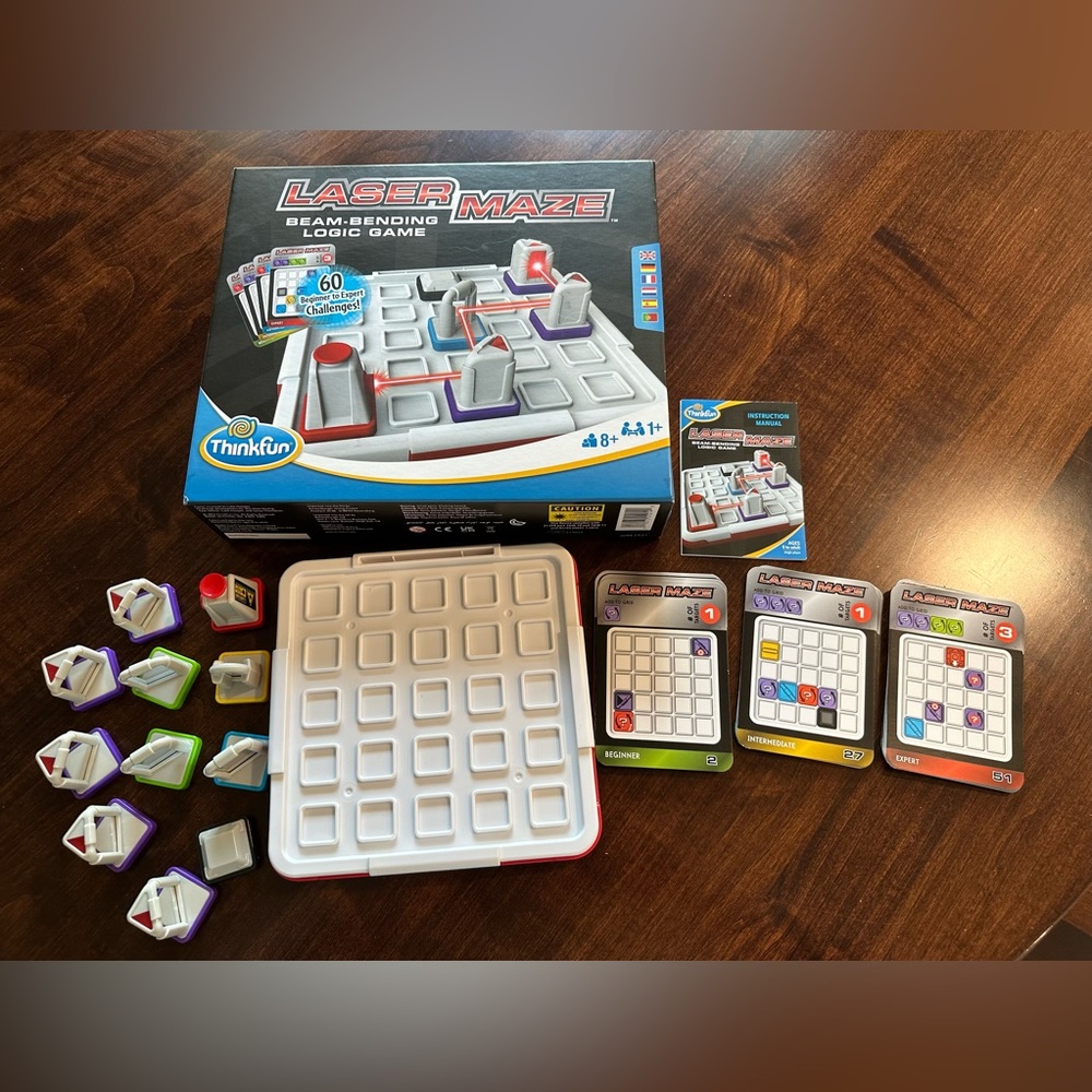 Laser Maze Beam-Bending Logic Game - STEM Toy